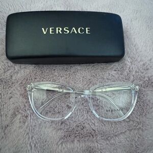 NWB😍VERSACE🤍CLEAR EYEGLASSES